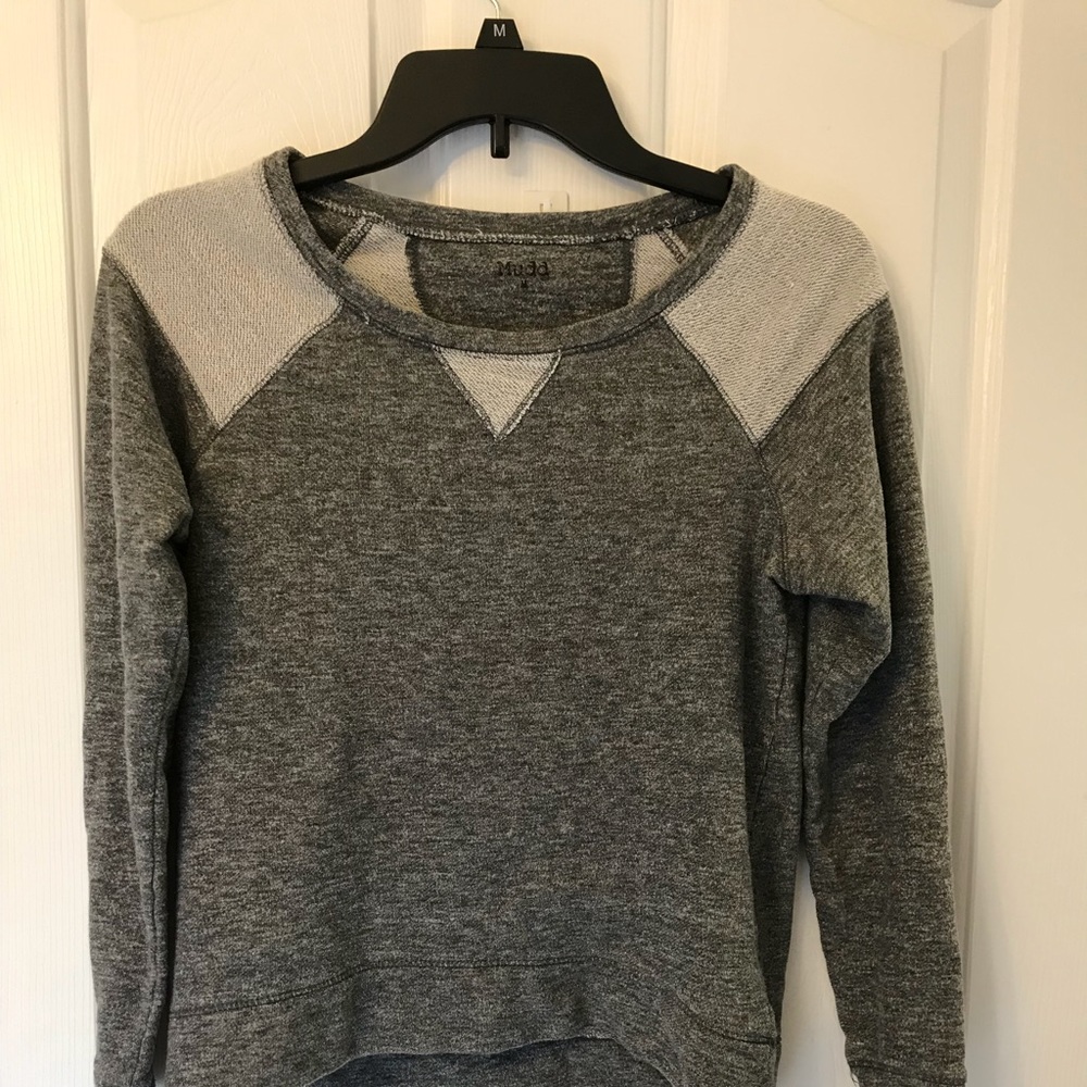 Teen grey light crewneck for girls